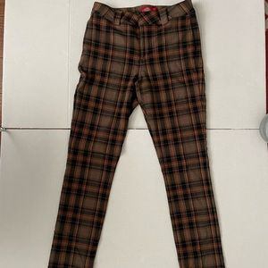 Women dickies plaid size 3 high waist